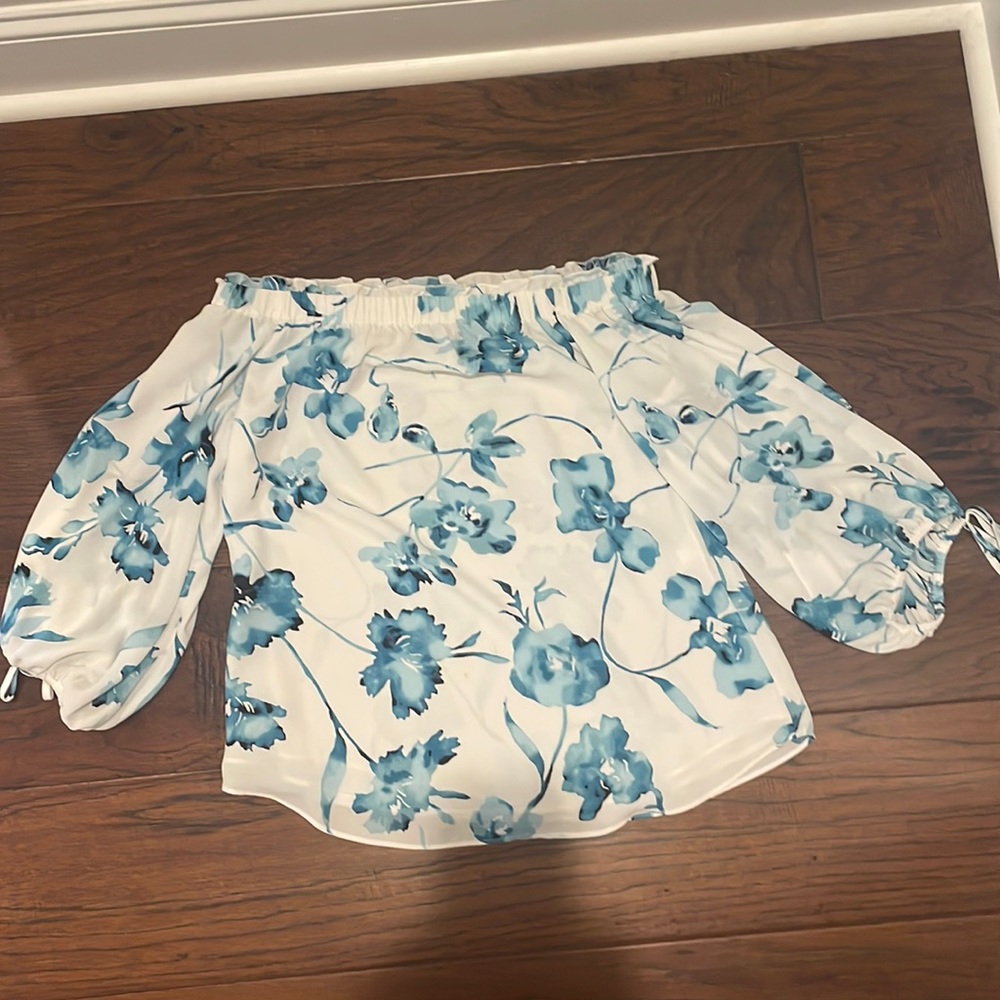 White House Black Market off the shoulder top